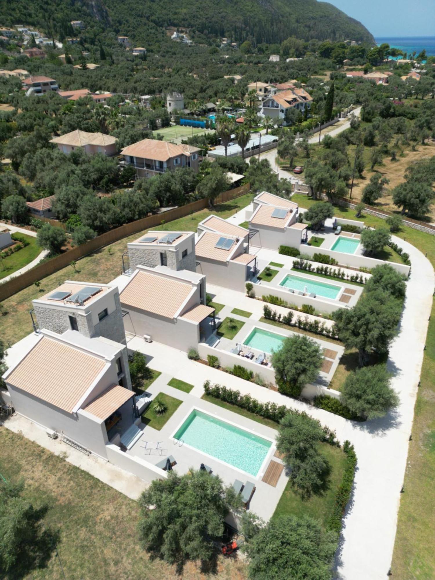 Rizomata Luxury Villas Lefkada City Bagian luar foto